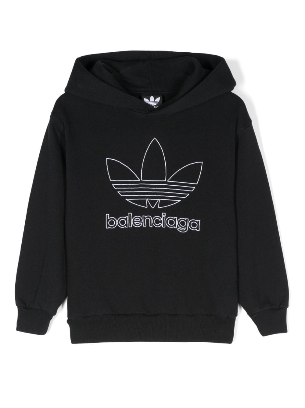 Balenciaga Kids x adidas Trefoil hoodie - Black von Balenciaga Kids