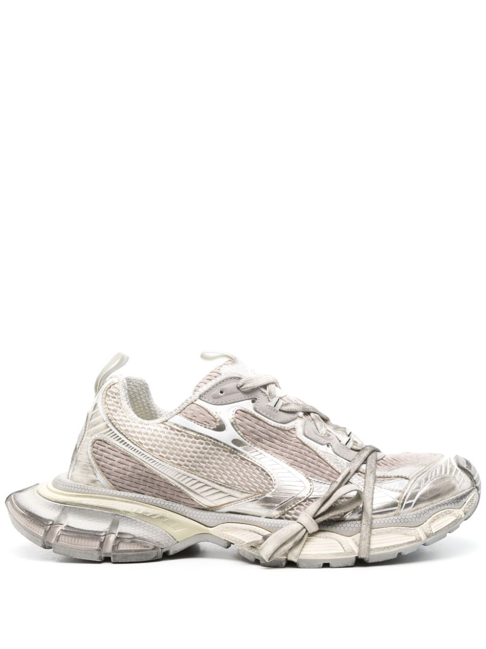 Balenciaga 3XL mesh-panel sneakers - Neutrals von Balenciaga