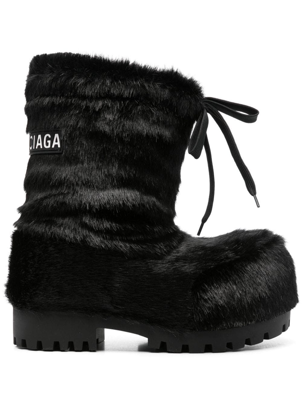 Balenciaga Alaska logo-appliqué boots - Black von Balenciaga