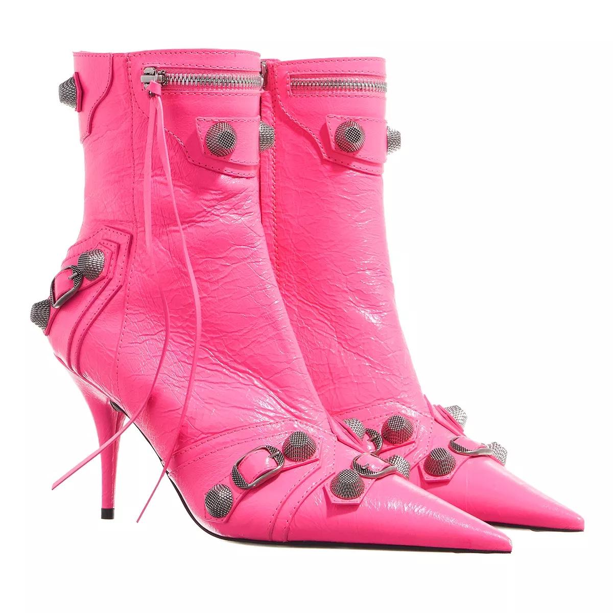 Balenciaga Boots & Stiefeletten - Cagole 90mm Bootie - Gr. 37 (EU) - in Rosa - für Damen von Balenciaga