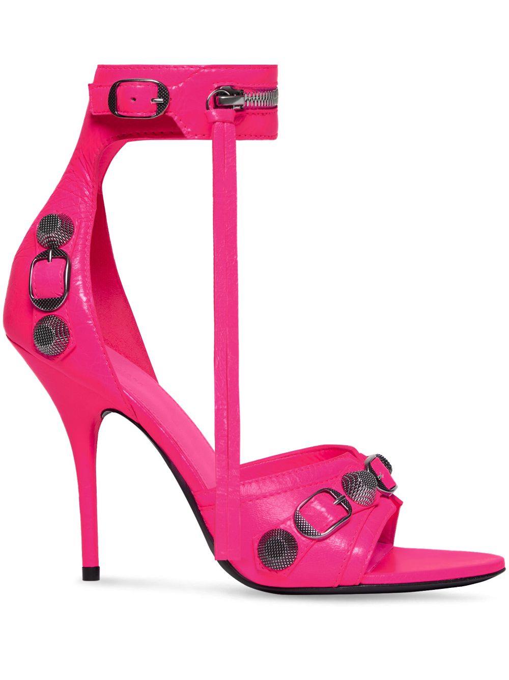Balenciaga Cagole 110mm stiletto sandals - Pink von Balenciaga
