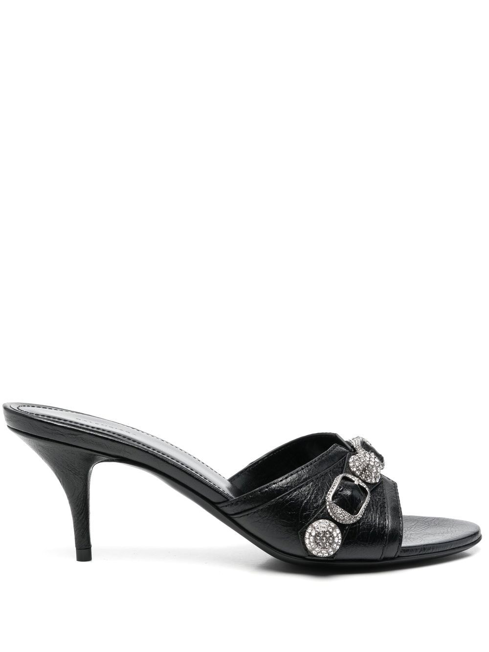 Balenciaga Cagole M70 Arena sandals - Black von Balenciaga