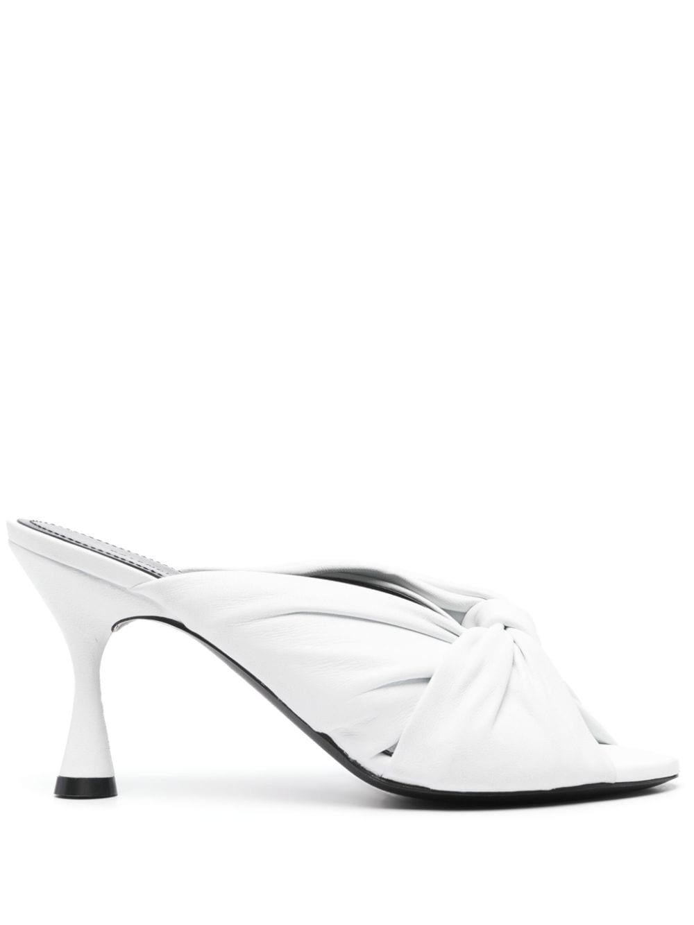 Balenciaga Drapy 80mm sandals - White von Balenciaga