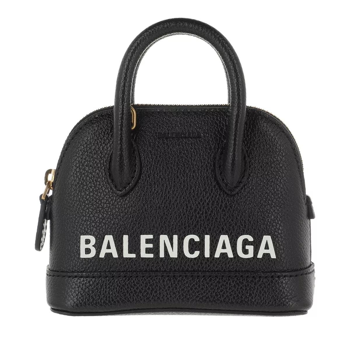 Balenciaga Handtasche - Mini Top Handle Bag Leather - Gr. unisize - in Schwarz - für Damen von Balenciaga