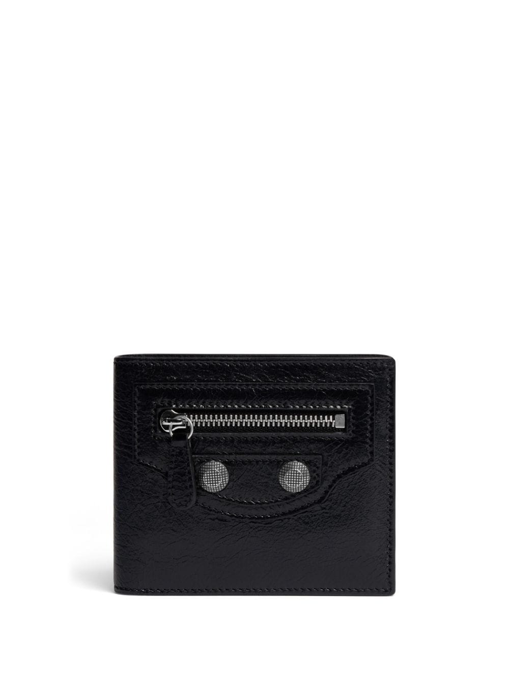Balenciaga Le Cagole Mini bi-fold wallet - Black von Balenciaga