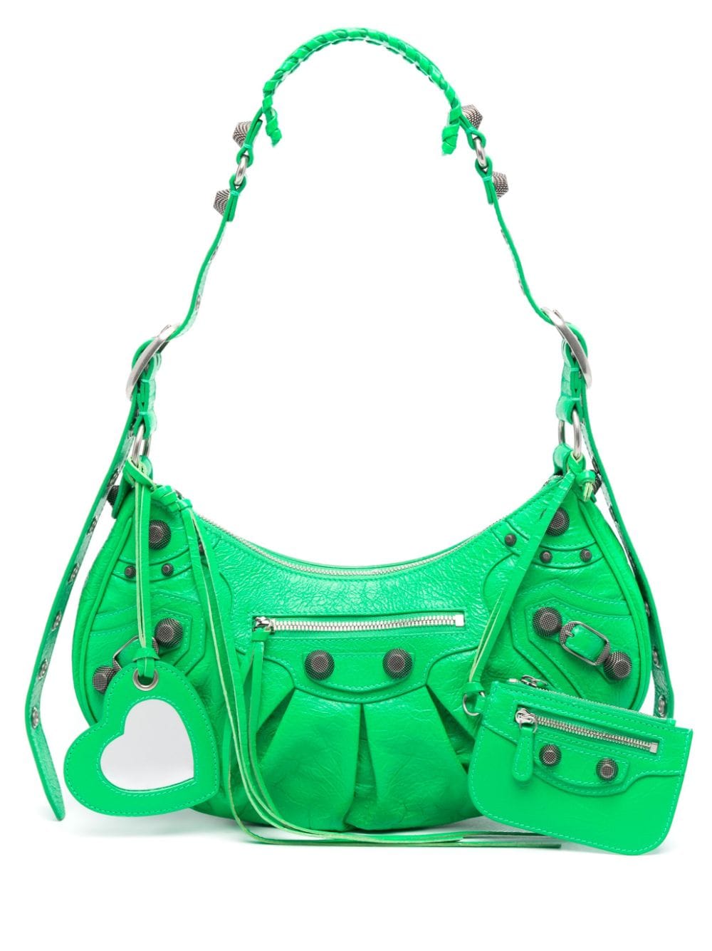 Balenciaga Le Cagole S shoulder bag - Green von Balenciaga