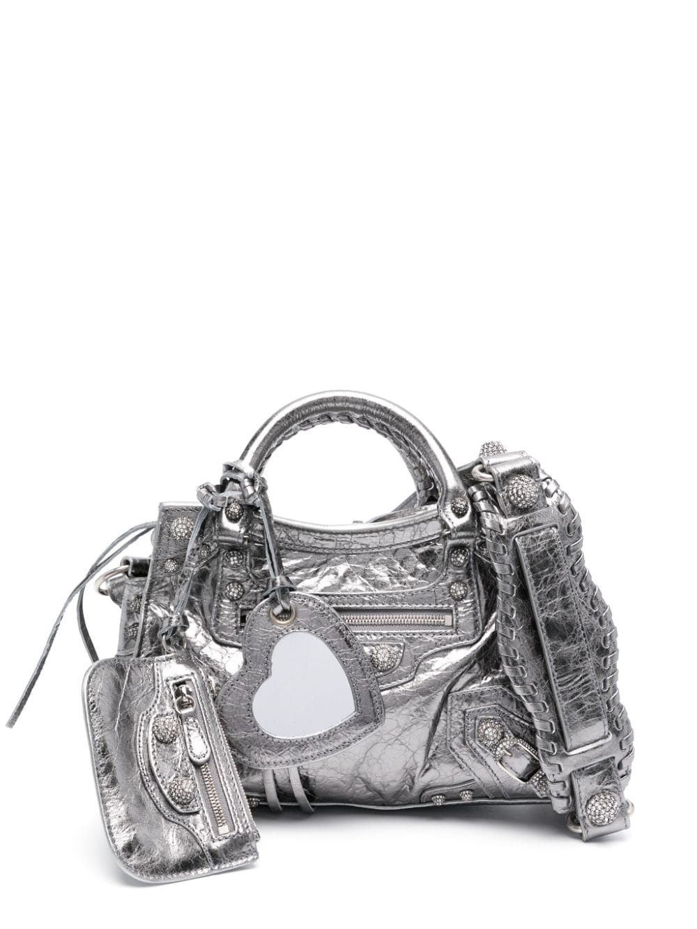 Balenciaga Neo Cagole XS shoulder bag - Silver von Balenciaga