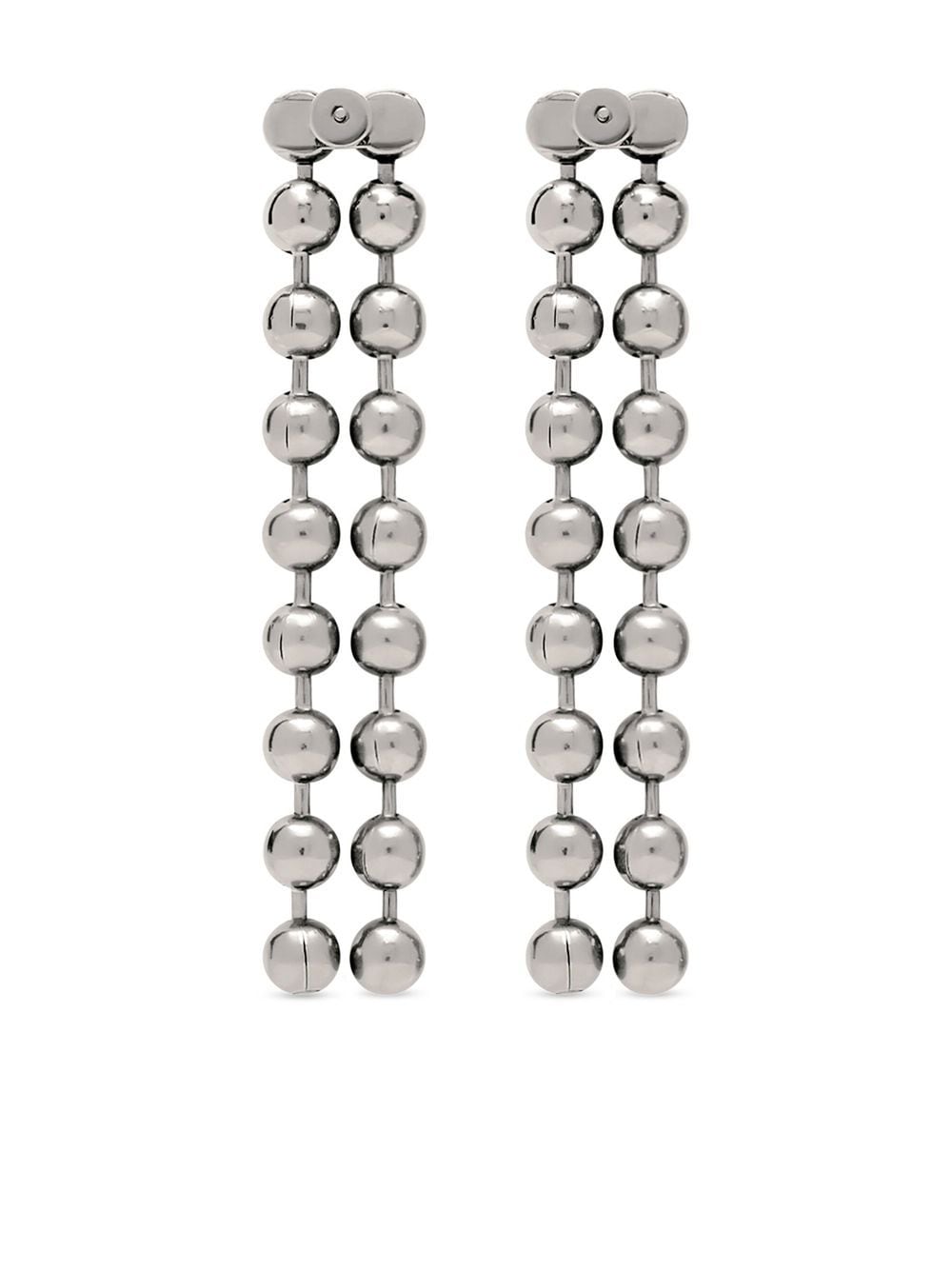 Balenciaga Skate pendant earrings - Silver von Balenciaga