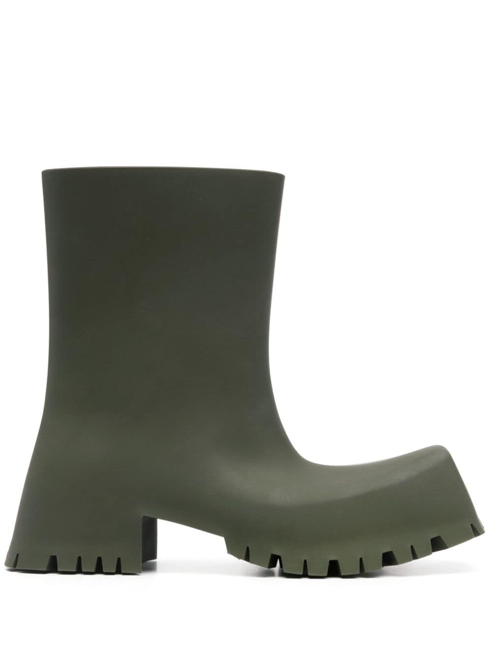 Balenciaga Trooper rubber boots - Green von Balenciaga