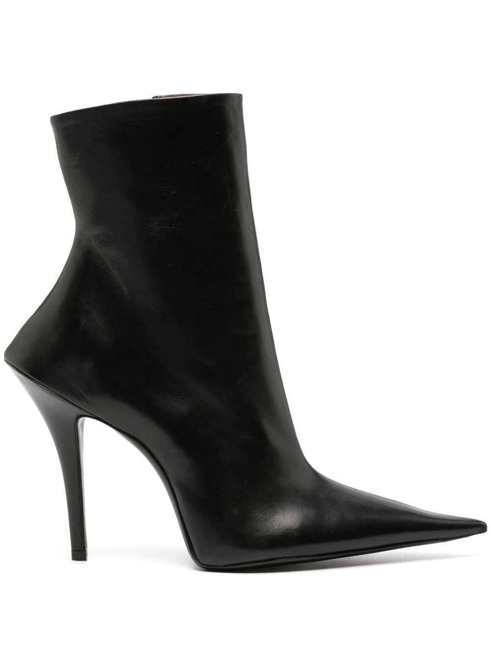 Balenciaga Witch high-heel leather boots - Black von Balenciaga