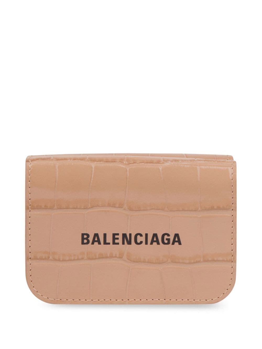 Balenciaga cash mini wallet - Neutrals von Balenciaga