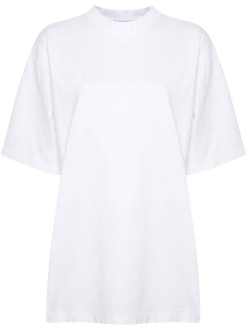 Balenciaga hand-drawn logo-print cotton T-shirt - White von Balenciaga
