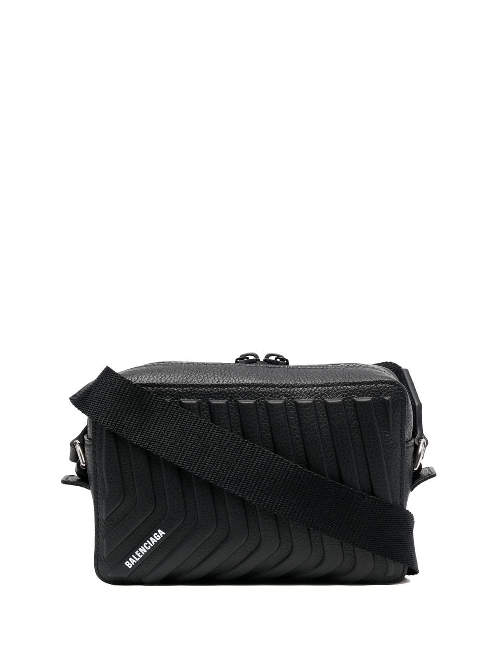 Balenciaga Car leather camera bag - Black von Balenciaga