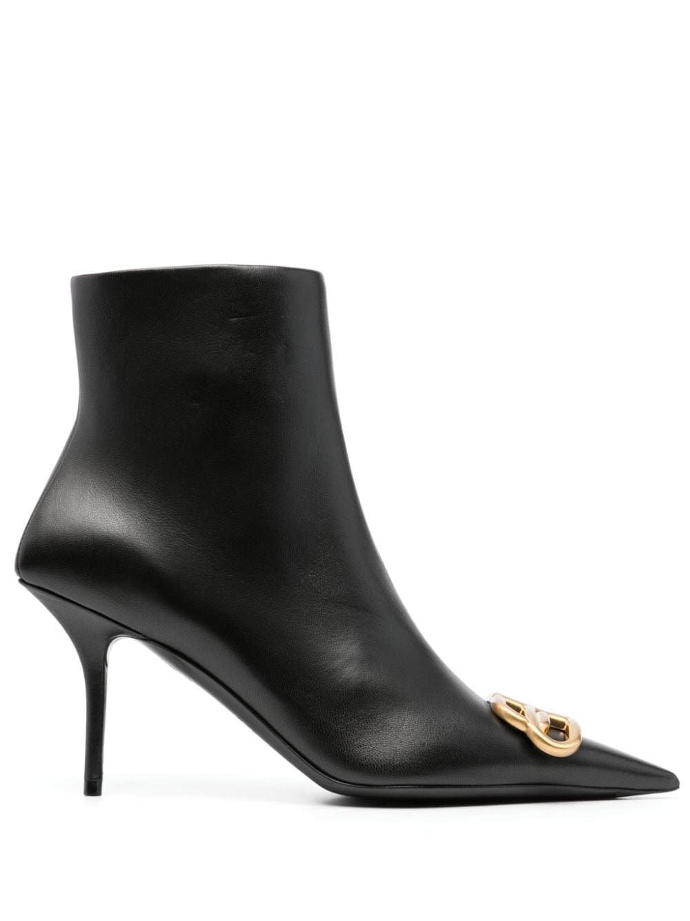 Balenciaga Knife BB 80mm ankle boots - Black von Balenciaga