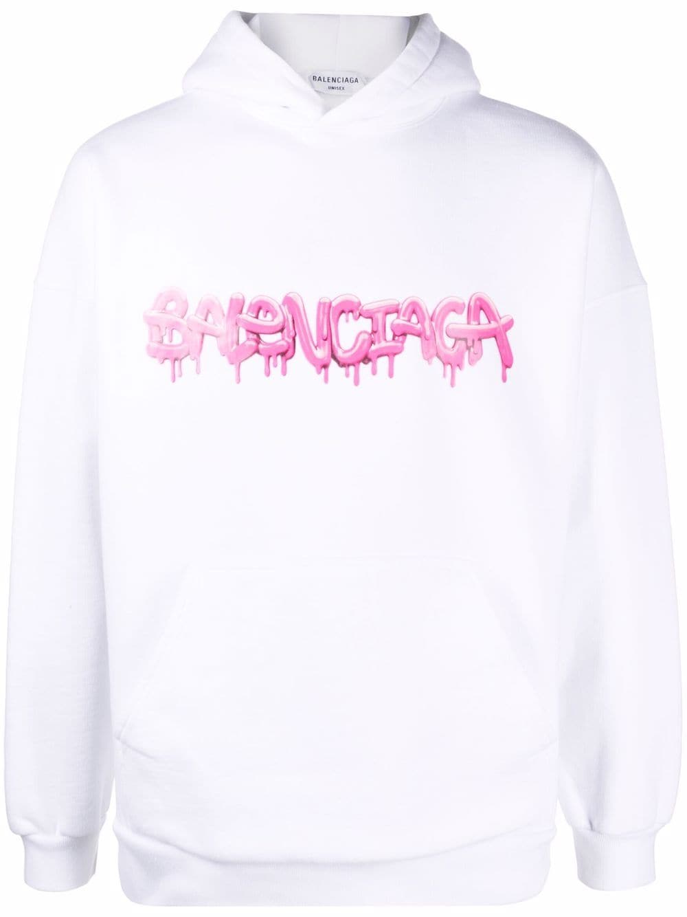 Balenciaga Slime logo-print hoodie - White von Balenciaga