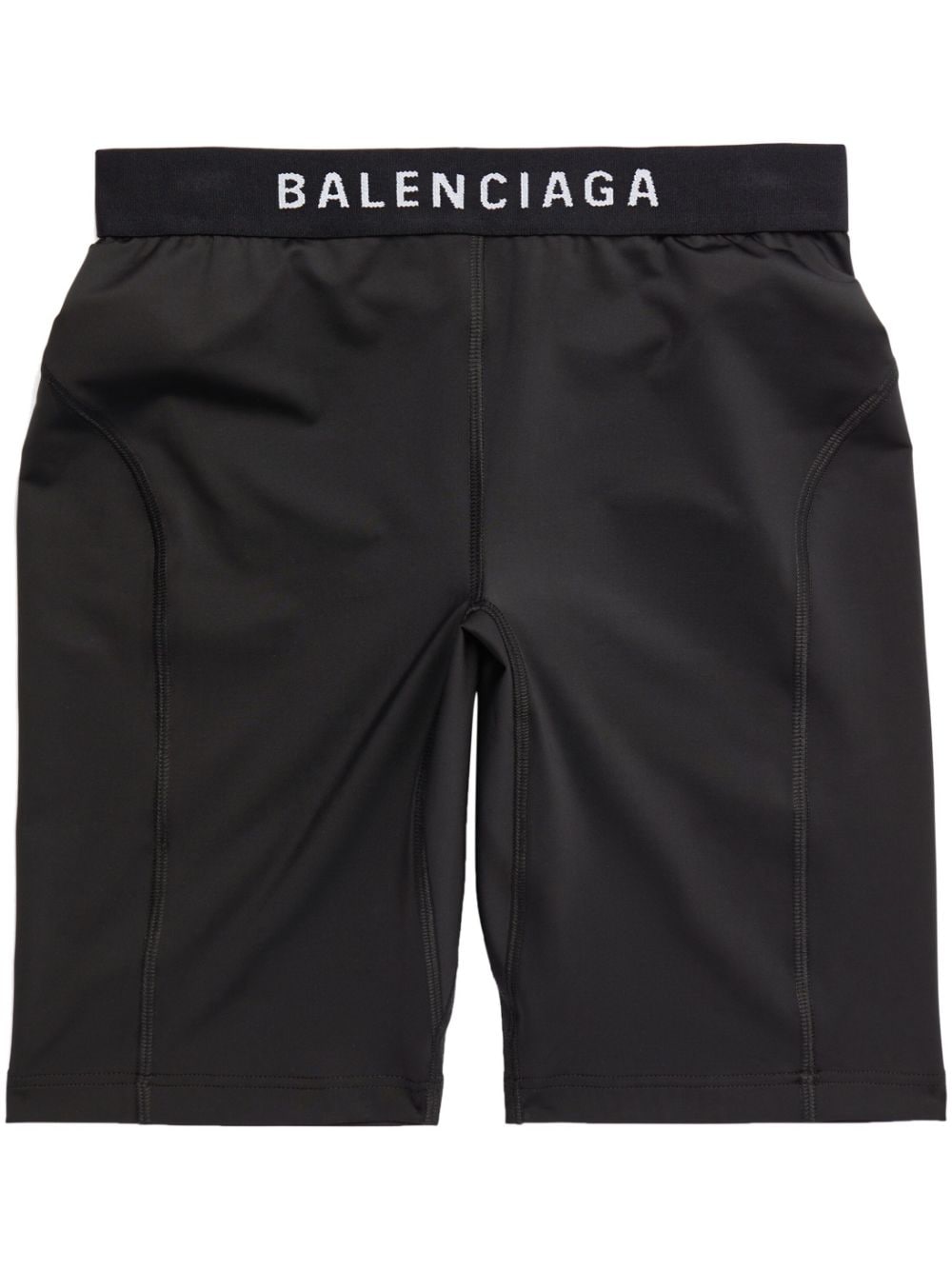 Balenciaga Athletic cycling shorts - Black von Balenciaga