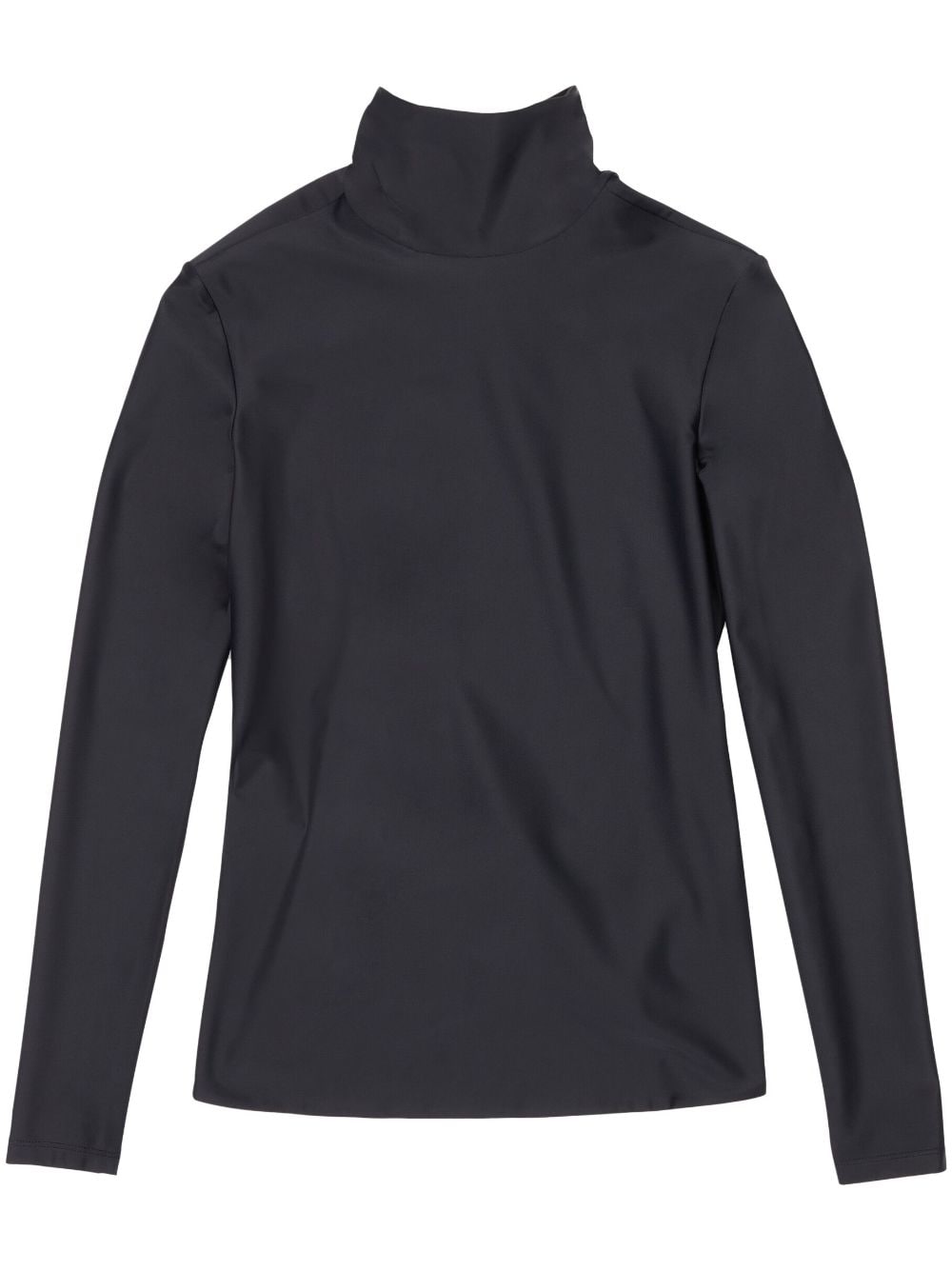 Balenciaga long-sleeve turtleneck top - Black von Balenciaga