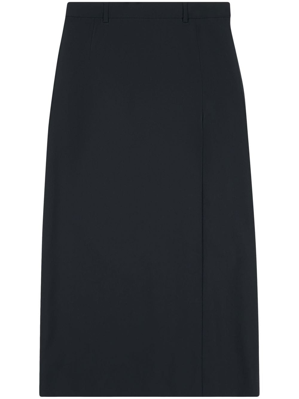 Balenciaga slit tailored skirt - Black von Balenciaga