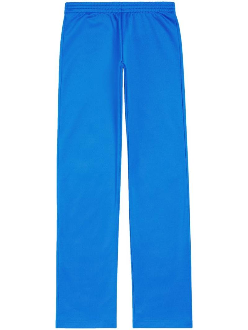 Balenciaga straight-leg track pants - Blue von Balenciaga