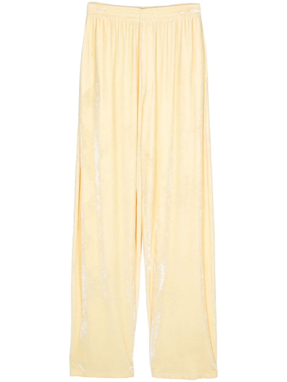 Balenciaga Baggy wide-leg trousers - Yellow von Balenciaga