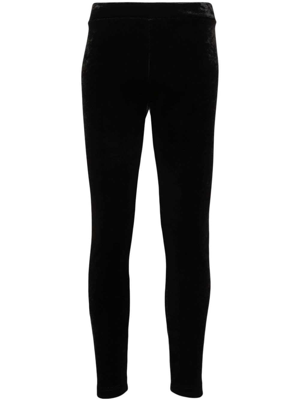 Balenciaga velvet ski leggings - Black von Balenciaga