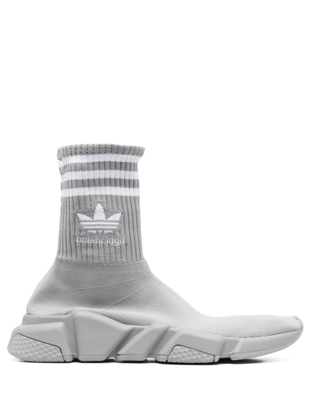 Balenciaga x Adidas Speed sock-style sneakers - Grey von Balenciaga