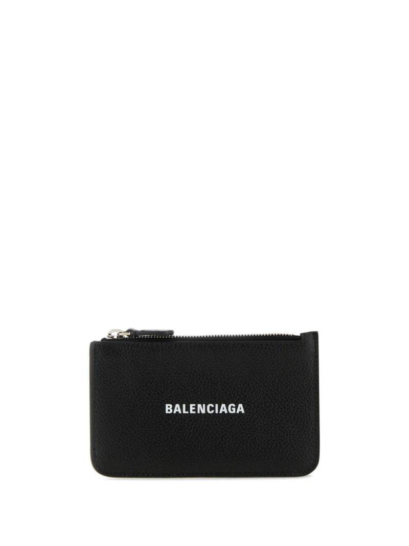 Balenciaga zip pouch wallet - Black von Balenciaga