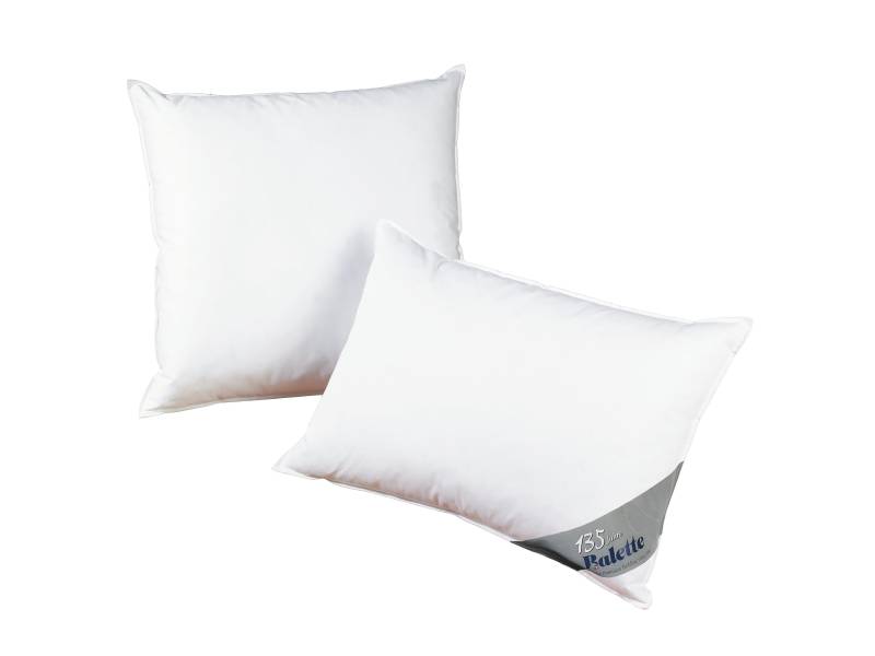 Balette Kopfkissen »Faserkopfkissen/-pfulmen Mia«, Füllung: 100% Polyester (OBB Fluffy-Fill), Bezug: 100% Baumwolle, (1 St.) von Balette