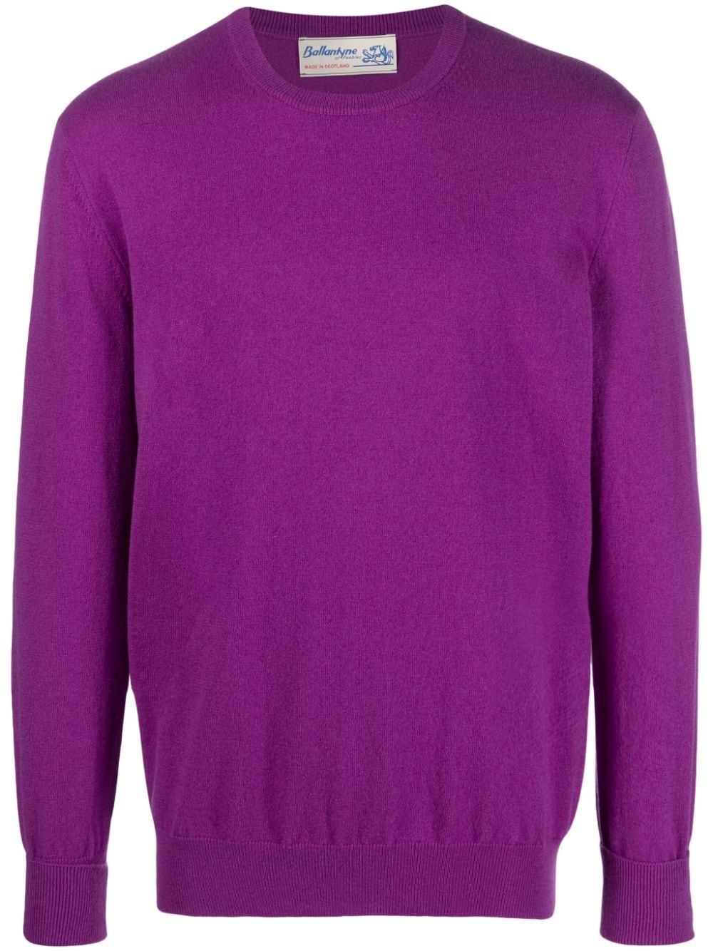 Ballantyne crew-neck cashmere jumper - Purple von Ballantyne