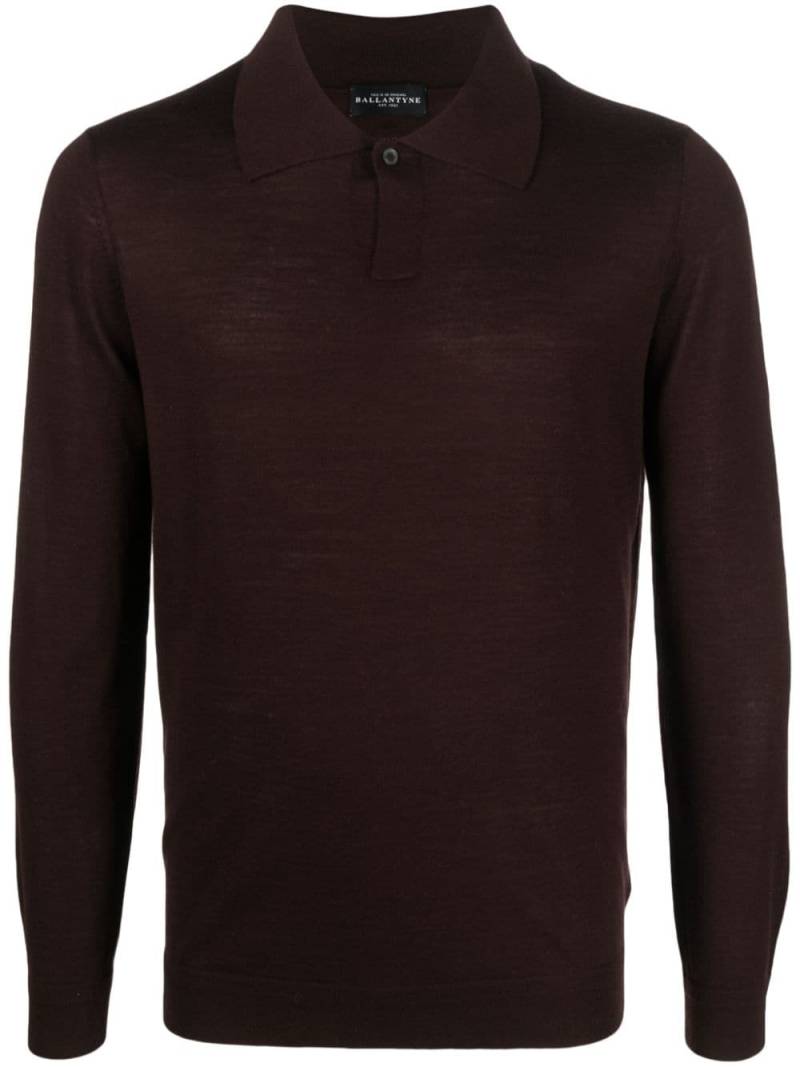 Ballantyne long-sleeve wool jumper - Brown von Ballantyne