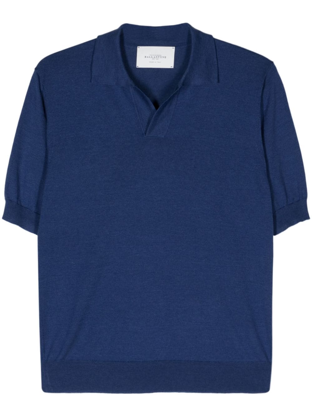 Ballantyne silk-blend polo shirt - Blue von Ballantyne
