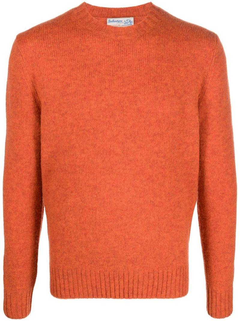 Ballantyne wool knit jumper - Orange von Ballantyne