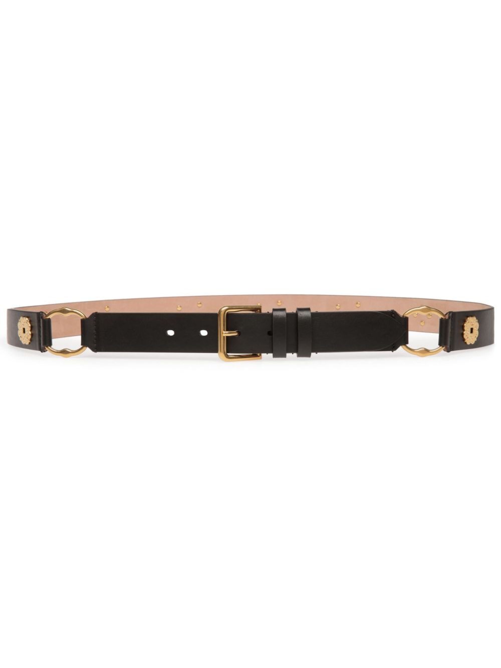 Bally Arkle buckle leather belt - Black von Bally