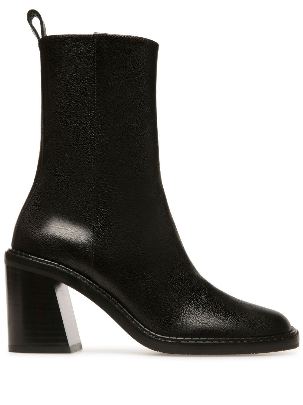 Bally Austine 75mm square-toe boots - Black von Bally