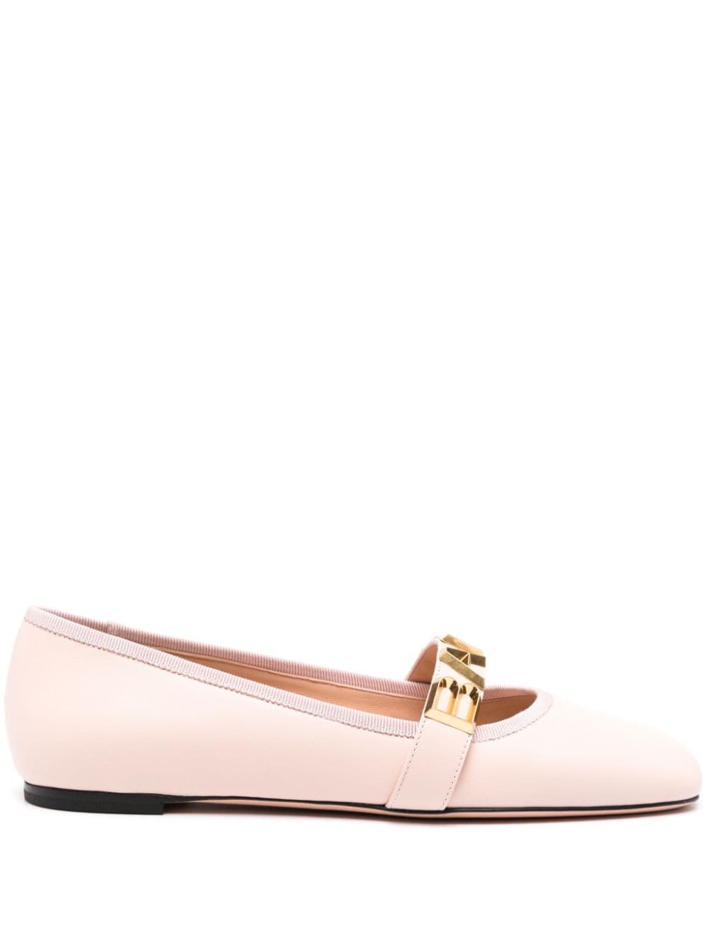 Bally Ballyrina embellished ballet pumps - Pink von Bally