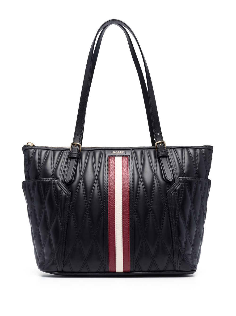 Bally Damirah quilted leather tote bag - Black von Bally