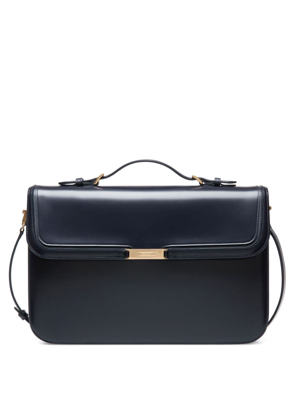 Bally Deco leather briefcase - Blue von Bally