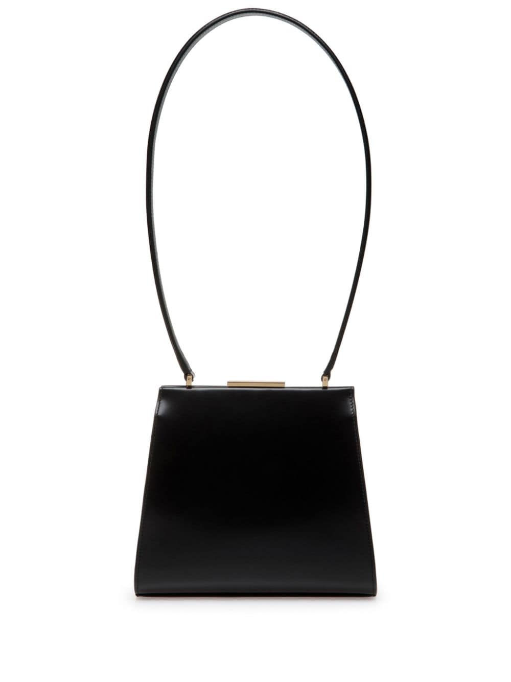 Bally Deco patent-leather shoulder bag - Black von Bally