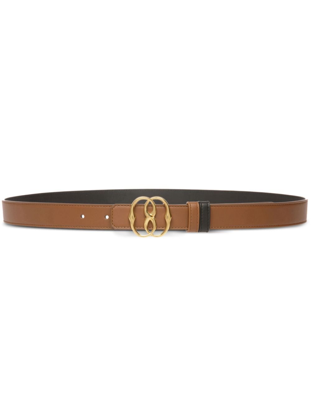 Bally Emblem leather belt - Brown von Bally