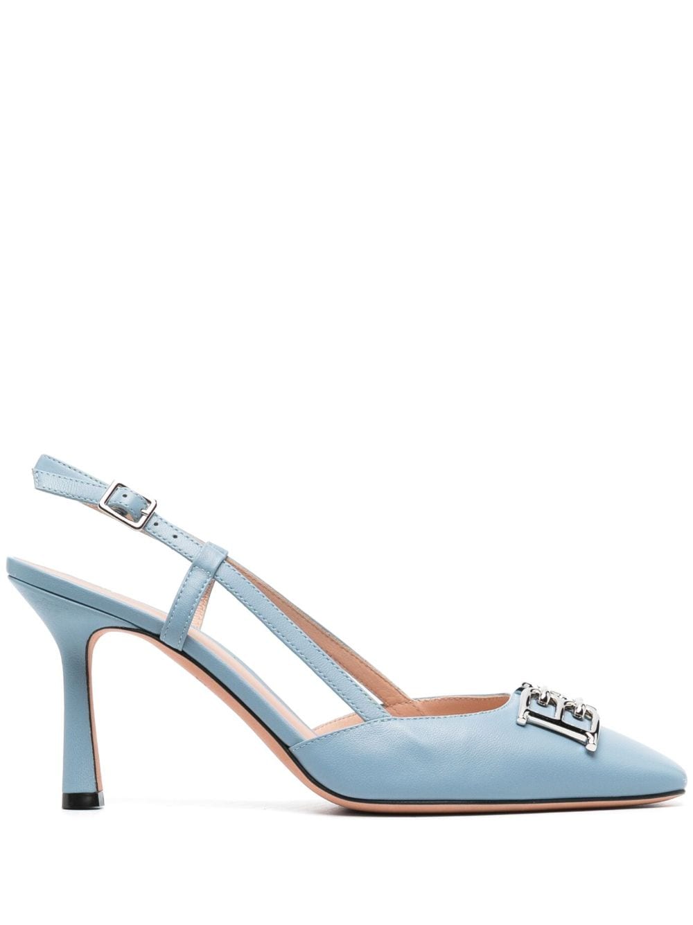 Bally Eva 90mm leather slingback pumps - Blue von Bally