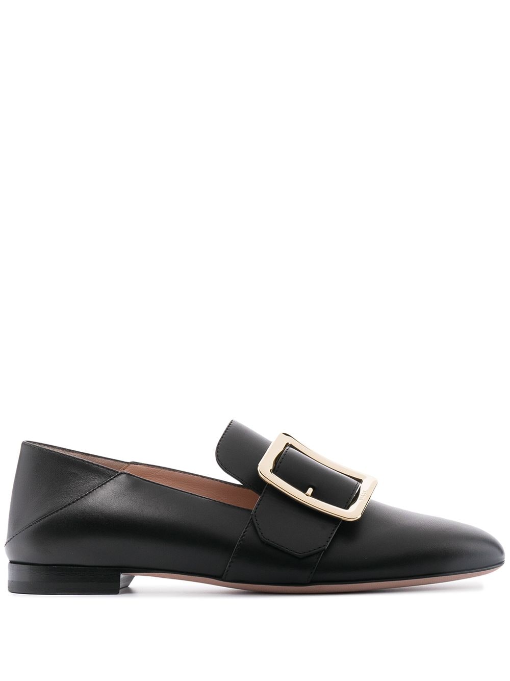 Bally Janelle square buckle loafers - Black von Bally