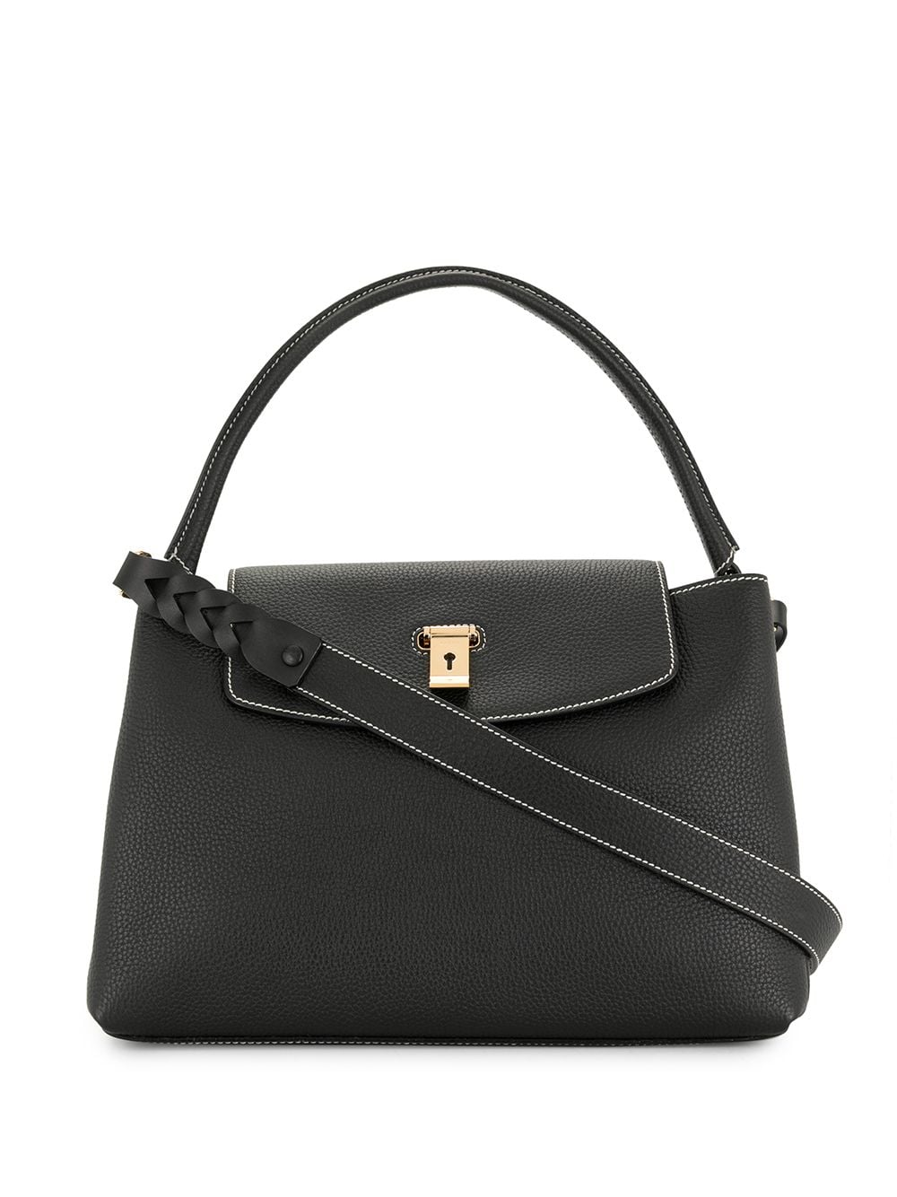 Bally Layka leather tote bag - Black von Bally