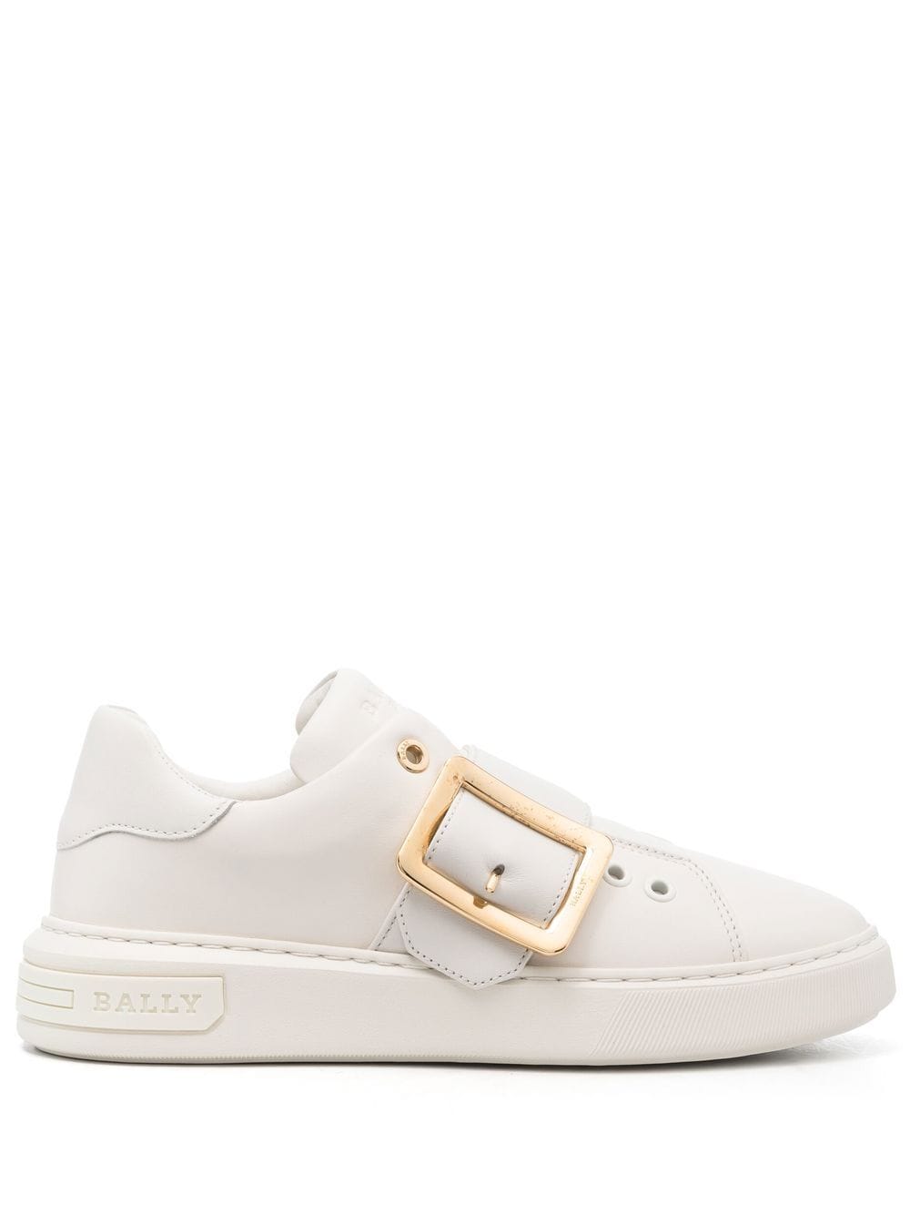 Bally Misty buckle-detail sneakers - White von Bally