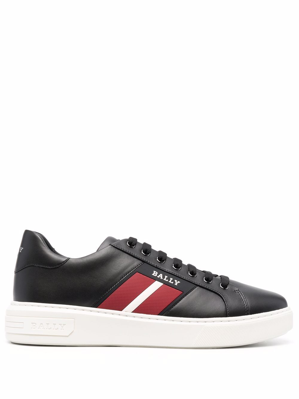 Bally Mylton low-top leather sneakers - Black von Bally