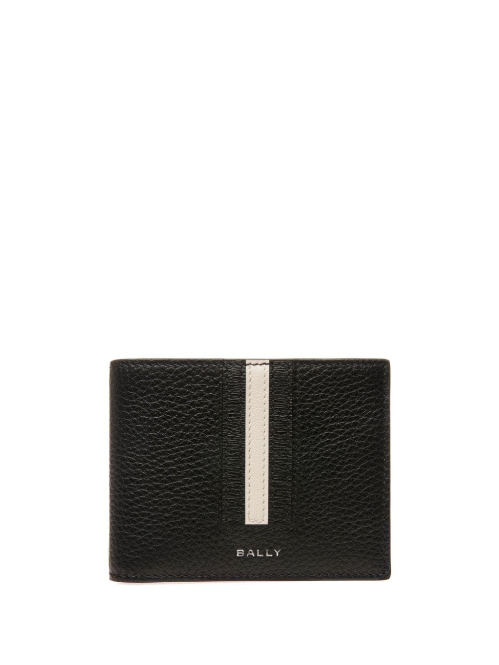 Bally Ribbon bi-fold leather wallet - Black von Bally