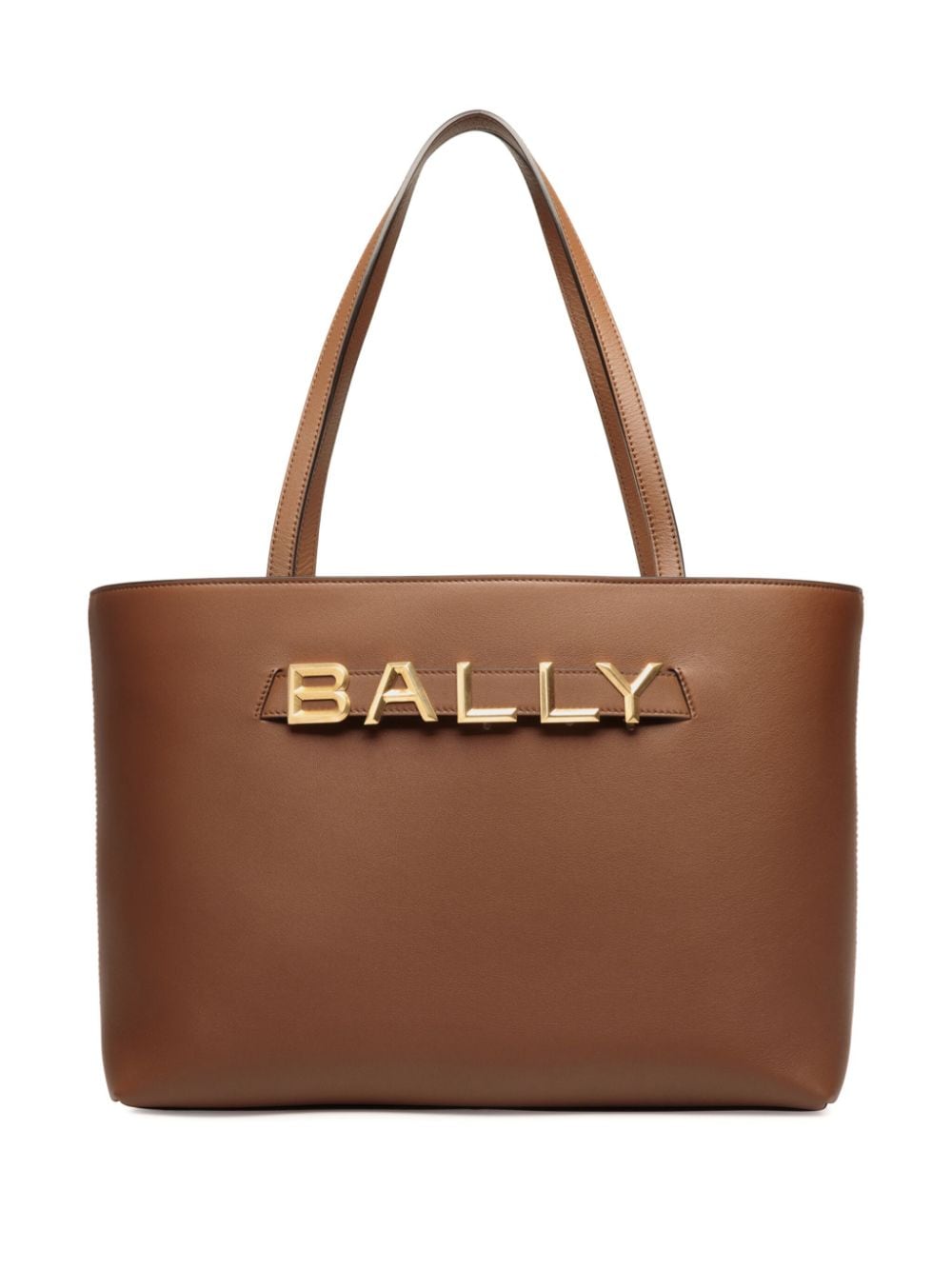 Bally Spell leather tote bag - Brown von Bally