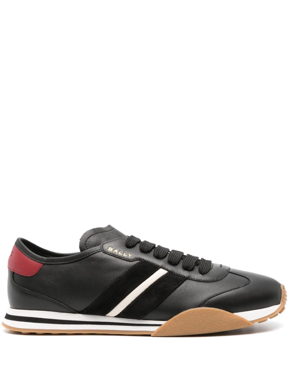 Bally Sussex logo-print sneakers - Black von Bally