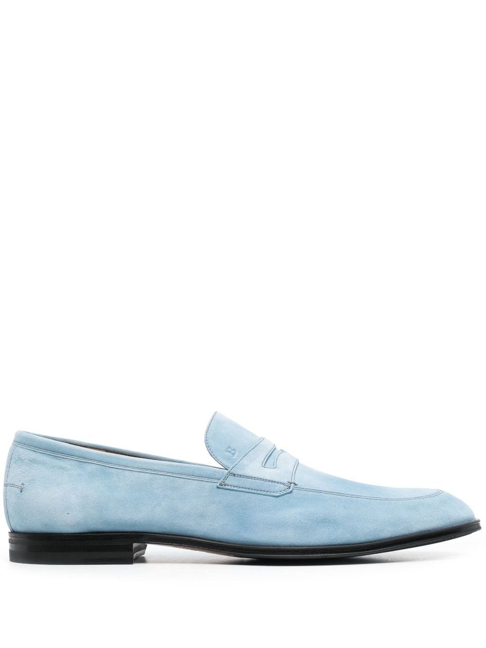 Bally Webb leather loafers - Blue von Bally