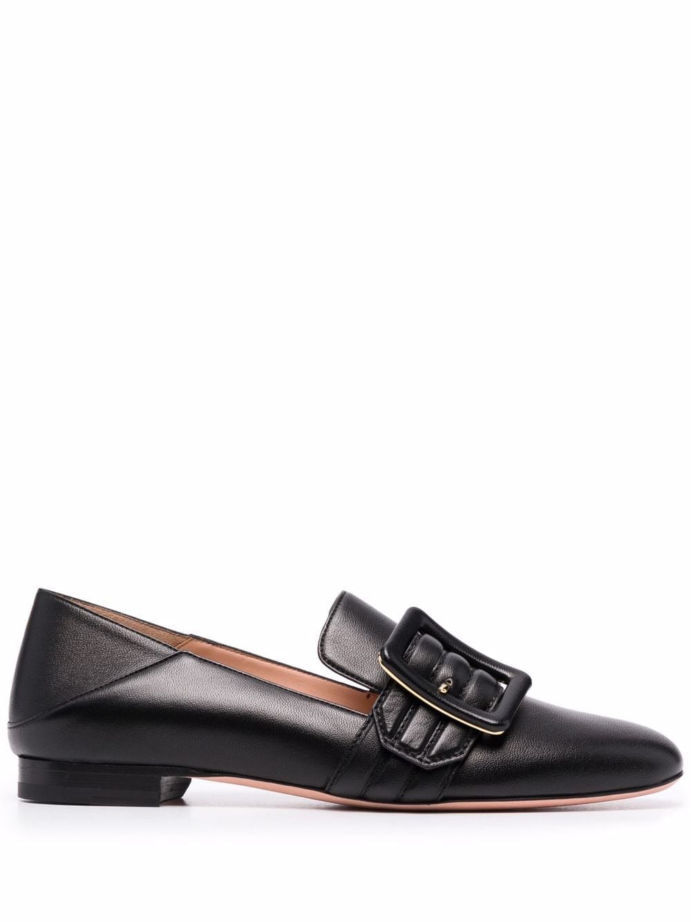 Bally collapsable-back leather loafers - Black von Bally