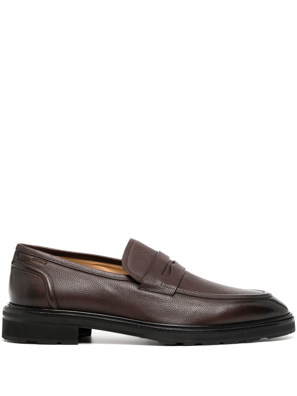 Bally crossover strap detail loafers - Brown von Bally